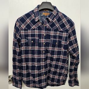 Jachs Girlfriend Flannel Shirt Small